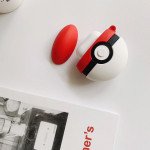 Wholesale Cute Design Cartoon Silicone Cover Skin for Airpod (1 / 2) Charging Case (Poke Ball)